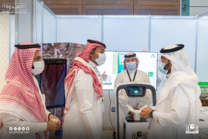 الرئاسة تستعرض روبوتات الذكاء الاصطناعي في المعرض المصاحب لمؤتمر التحول الرقمي للقطاع غير الربحي بمنطقة مكة المكرمة