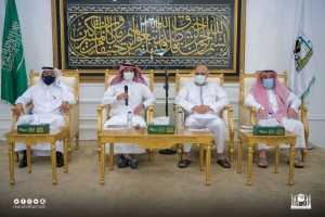 مجمع الملك عبدالعزيز لكسوة الكعبة المشرفة يستقبل قائد القوات الخاصة بالجمهورية الإسلامية الموريتانية