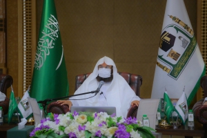 الرئيس العام يطلع على عدد من المبادرات المقدمة من الوكالات المساعدة بالمسجد النبوي