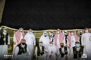 الرئيس العام يشيد بجهود منسوبي مجمع الملك عبدالعزيز لكسوة الكعبة المشرفة