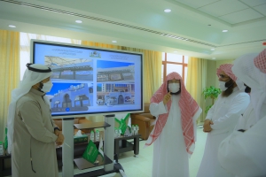 الرئيس العام يدشن الهوية البصرية لساحات المسجد النبوي